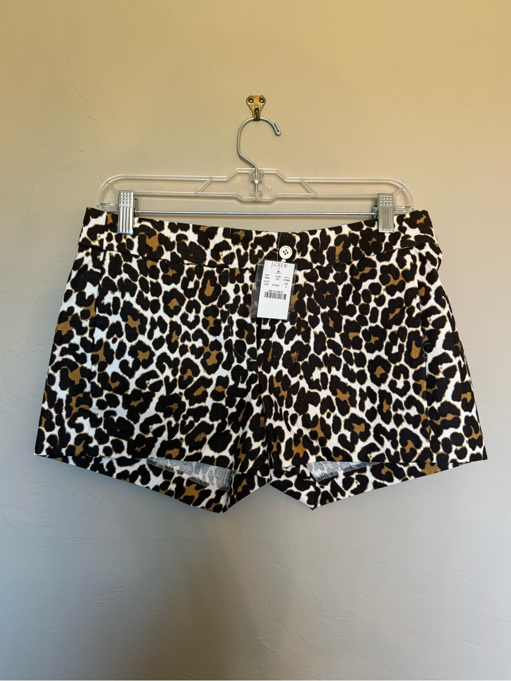 JCrew Leopard Print Women’s Shorts